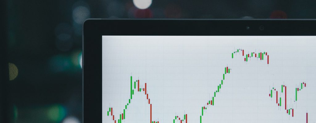selective focus photography of graph